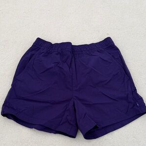 TNA Vibrant Purple nylon and Mesh Shorts